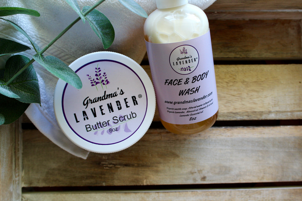 Shower Set - Grandma's Lavender