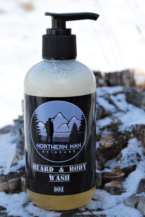 Northern Man Beard & Body Wash - Grandma's Lavender
