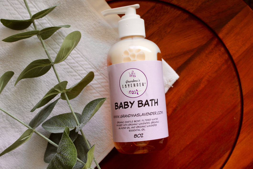Baby Bath 8oz - Grandma's Lavender