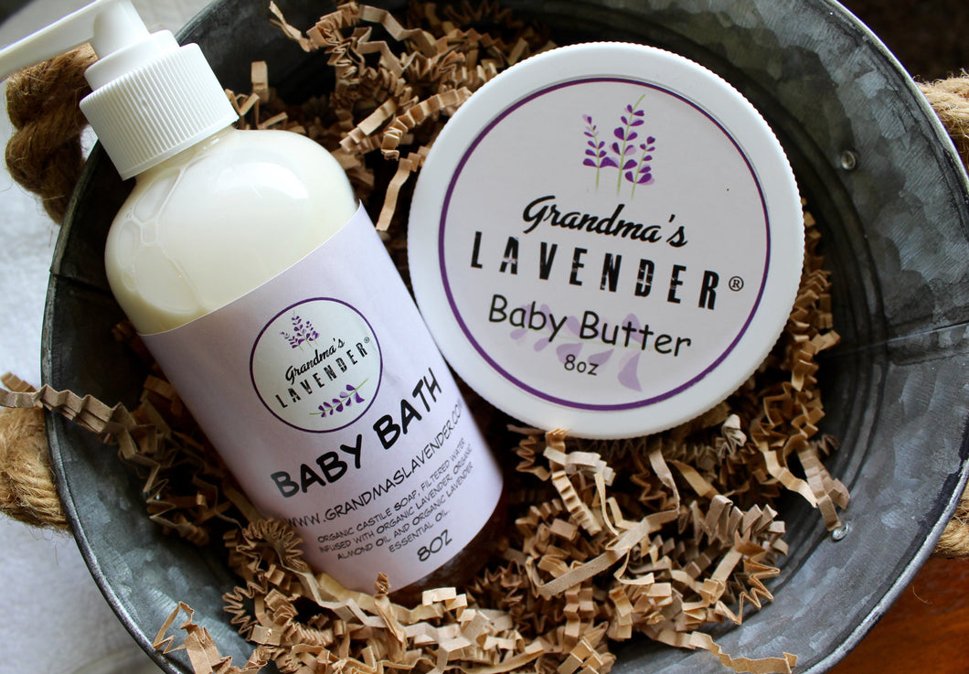 Baby’s Gentle Skin-Care Set - Grandma's Lavender