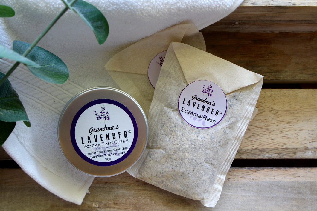 Eczema/Rash Relief Gift Set - Grandma's Lavender