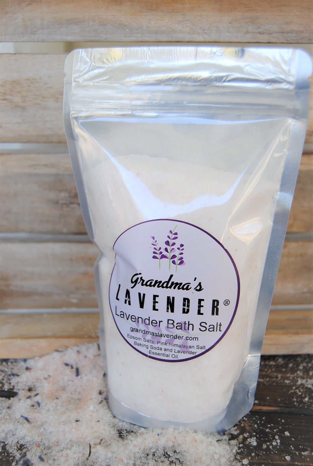 Lavender Bath Salts - Grandma's Lavender