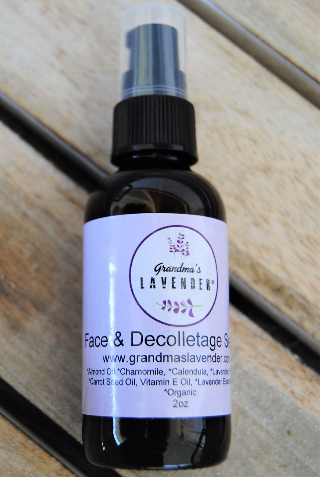Face and Decolletage Serum - Grandma's Lavender