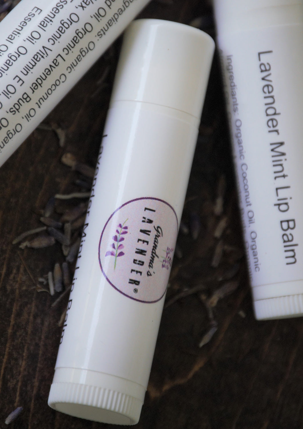 Lavender Mint Lip Balm - Grandma's Lavender